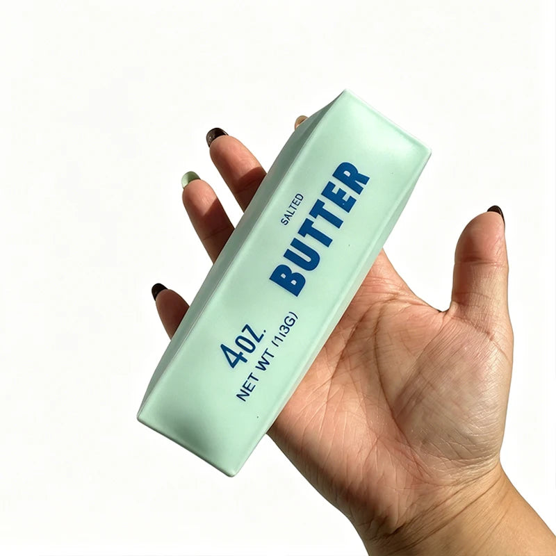 Balle anti-stress souple en forme de bâton de beurre, jouet sensoriel à presser, blocs ronds remplis, jouet ASMR anti-stress pour la relaxation des mains, cadeau