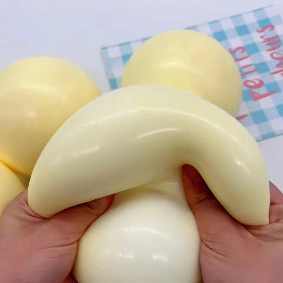 Balle anti-stress souple, jouet sensoriel anti-anxiété TDAH, balle à presser durable et lavable pour adultes