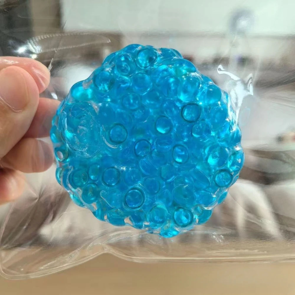 Boules Squishy en perles de glace, jouet anti-Stress, jouets sensoriels Super doux pour enfants et adultes, Relaxation de l'anxiété, cadeau à presser